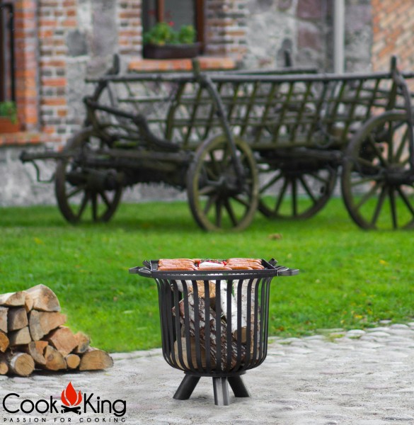 Feuerkorb VERONA mit Grillrost