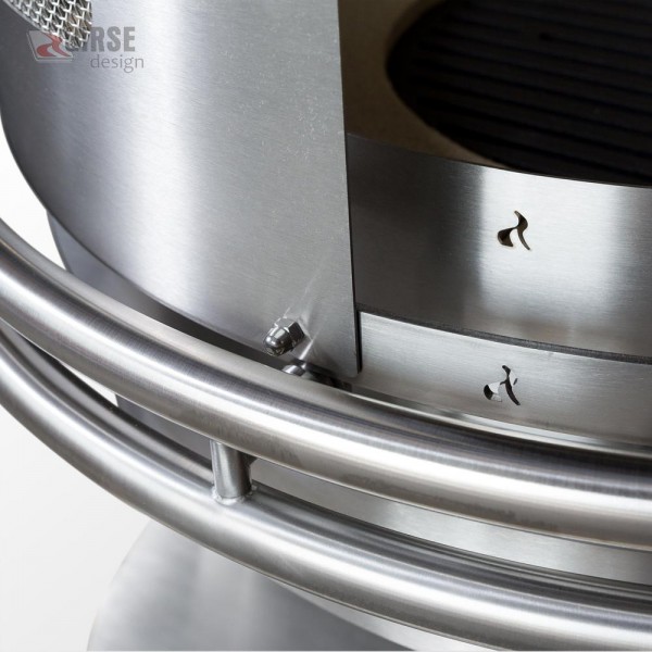 Edelstahl Grillkamin Terassengrillkamin Gartenkamin Terassenkamin Cool Typ3