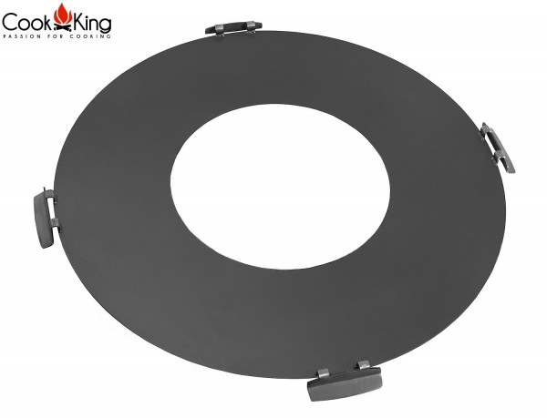 Premium Feuerschale mit Grillplatte 85cm