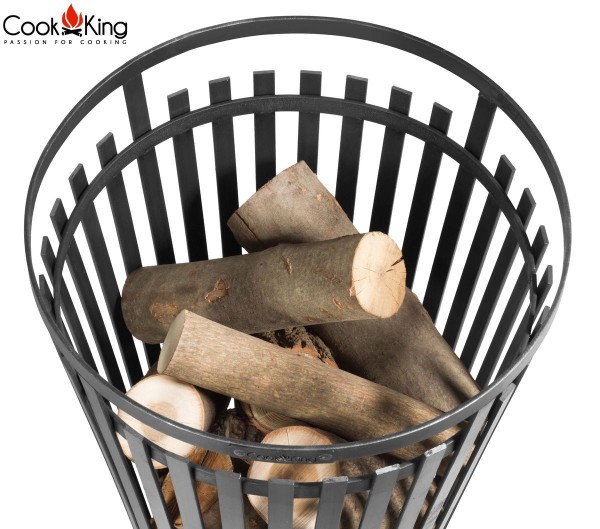 Feuerkorb FLAME mit 44x44cm Grillrost