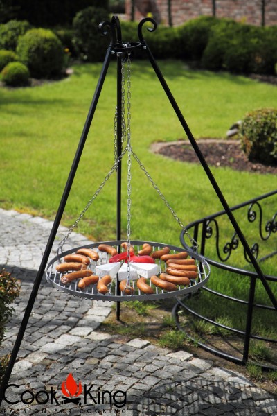 Schwenkgrill 180 cm - Grillrost aus Edelstahl Ø 50-80 cm